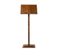 Atril De Música, Atril De Madera, Atril Portátil, Altura Ajustable, Adecuado For Violín, Guitarrista, Banda, Actuación (Color : Brown, Size : 110-135cm)