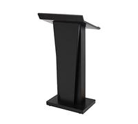 Atril de podio, Atril de Metal Profesional, Amplio mostrador de Lectura y gabinete de Almacenamiento, Ideal para conferencias, restaurantes, Bodas y púlpitos de Iglesias.