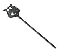 Atril marcha recto, plateado