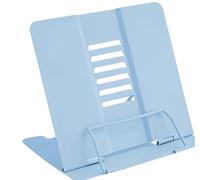 Atril Metálico para Libros, con 6 Alturas Ajustables para Leer, Estante Lectura de Metal Multifuncional, Soporte de Lectura de Metal Plegable, para Tableta Música Libro de Recetas Cocina Oficina