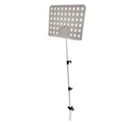 Atril Musica Atril De Concierto Portátil Plegable Con Elevación Y Ajuste For Guitarra, Tambor Doméstico, Guzheng Soporte de Podio(White)