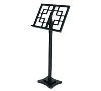 Atril Musica Atril De Música De Madera Maciza For Partituras Musicales Guqin Erhu Atril De Música Portátil Vertical Engrosado Atril De Música Antiguo Soporte de Podio(Black)