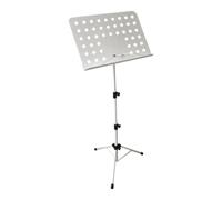 Atril Musica Atril For Guitarra, Instrumento Musical Grueso Y Atrevido, Elevable, For Guitarra Guzheng, Tambor, Color Blanco Soporte de Podio