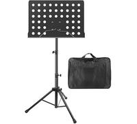 Atril Musica, Atril para Partituras, Atriles de música portátiles, soporte de música de altura ajustable, soportes de partituras plegables con bolso for guitarra, violín, soporte for libros