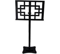 Atril Musica, Atril para Partituras, Soporte de música de madera maciza Retro, soportes de partituras portátiles for guitarra, soportes de libros for violín Guzheng, ángulo ajustable