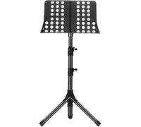 Atril Musica, Atril para Partituras, Soportes de música de Metal portátiles, soporte de música de altura ajustable, soportes de partituras plegables simples for libros de viaje en casa