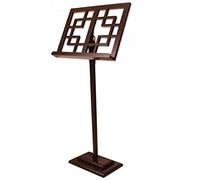 Atril Musica Partituras Porta Libros Madera Atril para partituras Guitarra Tambor, De pie en el suelo Estante de almacenamiento portátil, Instrumento musical Regalos para jugadores principiantes, esti