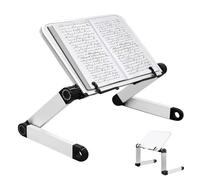 Atril para Libros - Altura Ajustable Atril Estudio con Brazos de Aluminio Duraderos, Atril Lectura Soporte Libros para Leer para Tapas Duras Gruesas, Recetas, Portátiles y iPad