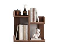 Atril para libros Estante organizador de escritorio de madera, estante de almacenamiento apilable de 2 niveles, for el hogar, mesa de comedor, cocina o estudio, estante de exhibición independiente Est