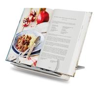 Atril para Libros Portátil, Atril Estudio 6 Ajustables para Leer, Soporte Libros de Cocina con Clips para Páginas