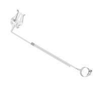 Atril para partituras, atril para flauta | Accesorios para trompeta Atril de música de metal | Atril portátil para música de marcha, atril de Metal, longitud ajustable para guitarra de interpretación