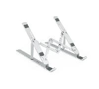 Nanocable Tooq TQLRS0033-AL - Soporte Elevador para Portátiles, Tablets y Libros, Color Plata