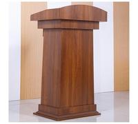 Atril portátil de madera para profesores, iglesia, podio, mesa de conferencias, recepción, para restaurantes y hoteles, mesa de conferencias multimedia para debates y presentaciones