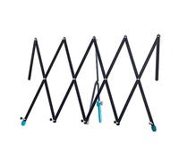 ATRIL SOBREMESA GUITTO GSS-02 .PLEGABLE .METALICO COLOR NEGRO CON APOYOS METALICOS EN AZUL LLEVA FUNDA COLOR AZUL
