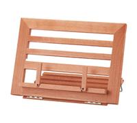 Atril sujetalibros q-connect madera 340x240x170 mm