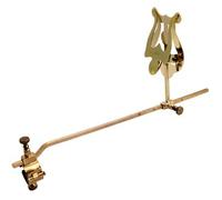 Atril super trombón, ajustable, soporte Ø 22 mm