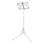 Atril Wittner 964a, atril ajustable en altura con gran soporte para partituras, extra largo (110-175 cm), ligero y plegable, 1,1 kg, Made in Germany