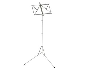 Atril Wittner 964a, atril ajustable en altura con gran soporte para partituras, extra largo (110-175 cm), ligero y plegable, 1,1 kg, Made in Germany