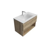 Atrios Roma Mueble de baño, Madera de ingeniería, Nebraska, 80 cm