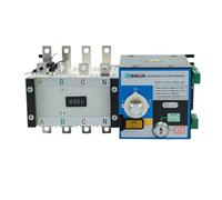ATS Dual Power Automatic Transfer Switch AC220V 100A 160A 4P for Diesel Generator Parts Control Module Circuit Breaker(100A 4P ATS)