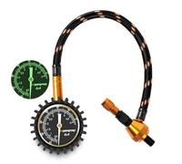 ATsafepro 2 en 1 medidor presion neumaticos profesional para desinflador, manometro presion neumaticos as desinflador de ruedas, 75 psi con especial para neumáticos 4x4 grandes