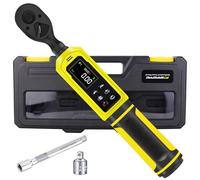 ATsafepro ynamométrique Numérique Entraînement 3/8", 0,9-60 Nm Précision ±1%, 5 Unités De Mesure, Écran LCD Buzzer Alertes LED Pour Vélo Moto Voiture
