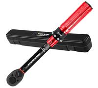 ATsafepro Llave Dinamométrica 1/4'', Llave de Torque 3-25 Nm / 44,3-221,3 lbf·in, Precisión ±3%, Bidireccional, 72 Dientes, para Mantenimiento de Bicicletas y Motos