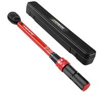 ATsafepro Llave Dinamométrica de 3/8 Pulgadas, Ajustable de Doble Dirección para Bicicleta, 10-120 Nm, Precisión ± 3% - Llave Dinamométrica para Mantenimiento de Automóviles