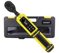 ATsafepro Llave Dinamométrica Digital 3/8", Llave Dinamométrica Bicicleta 0.9-60 Nm, Precisión ±1%, 5 Unidades (in-lb/ft-lb/Nm/kg-cm/kg·m), Pantalla LCD con Zumbador y Alertas LED