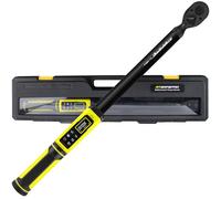 ATsafepro Llave Dinamométrica Digital de 1/2", 5,1-340 N·m Llave Dinamométrica Coche, 5 Unidades Precisión ±2%, Pantalla LCD con Alertas Audibles y LED, Adecuada para Bicicleta, Moto, Coche