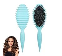 Atsmoce®2024 Nuovo Peine Pelo Rizado, Cepillo Pelo Rizado, Peine Pelo Rizado, Cepillo Pelo Rizado Define Styling Brush (Green)