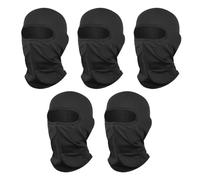 ATSNOSH 5 Piezas Pasamontañas Transpirable, Máscara y Bufanda de Esquí para Hombre y Mujer, Balaclavas Elásticas para Ciclismo y Motocicleta