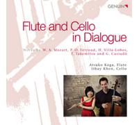 Atsuko Koga Flute and Cello in Dialogue (CD) Album (Importación USA)