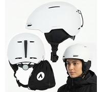 ATTABO Avens 2.0 - Casco de esquí - Protección Segura para Todas Las montañas, construcción Ligera en Molde, ventilación Activa, Unisex para Hombre y Mujer, Incluye Bolsa de Almacenamiento, Ajuste