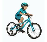 ATTABO Bicicleta infantil Ease de 20 pulgadas, marco de aluminio ligero 6061, manillar ergonómico de 560 mm, cambio Altus de 7 velocidades, neumáticos Kenda de 20", frenos TEKTRO J310 V, para niños de
