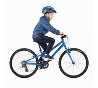 ATTABO Bicicleta Ligera para Uso Diario y excursiones - Bicicleta Juvenil - Aluminio - 24 Pulgadas Azul - para niños y niñas
