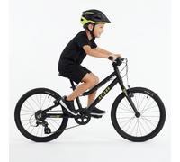 ATTABO Knack 20 - Bicicleta Infantil (5 - 9 años) con Marco de Aluminio Ligero, Ruedas de 20 Pulgadas, Horquilla de Acero, para 110 - 135 cm de Altura, construcción Estable, cómoda y Segura en Cada