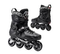 ATTABO Patines en Línea Riftskates 40 EU Negro Versátiles Patines Freestyle Patinar por la Ciudad o Trucos de Patinaje Rodamientos Duraderos ABEC-9 Ruedas PU 85A Ligero y Cómodo