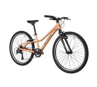 ATTABO Rash 24 - Bicicleta infantil (5 - 9 años) con marco de aluminio ligero, ruedas de 24 pulgadas, 8 velocidades Shimano de 110 a 135 cm de altura, ergonómica, estable, apta para todo terreno