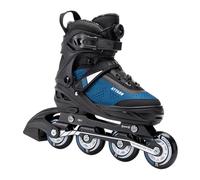 ATTABO Stormglider 2 Patines en línea Ajustables para niños, Color Azul - Softboot con Coolmax, Sistema Fitgo, ABEC-7, Patinete de Ocio para niños (31-34)