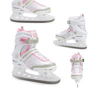 ATTABO Tora - Patines para Mujer, con Hebilla y Cierre de, Soporte de Tobillo Fuerte, Patines de Acero Inoxidable, Comodidad y Seguridad para Principiantes y avanzados, diseño clásico Elegante, Color