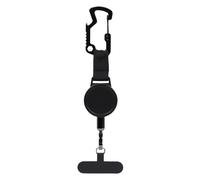 Attache Téléphone Rétractable - 8,4 Pouces Attache Téléphonique Rétractable | 46g Mousquetõn Clip Antivol - Fil acier 65 cm pour badges clés et téléphone en extérieur randonnée cyclisme escalade
