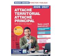 Attaché territorial, attaché principal: Concours externe, interne, 3e voie et examens professionnels, catégorie A