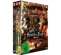 Attack on Titan - Anime Movie - Trilogie - Gesamtausgabe - ohne Schuber [Alemania] [DVD]
