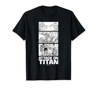 Attack on Titan Annie Leonhart VS Reiner Braun Stack Manga Camiseta