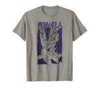 Attack on Titan Colossal Titan Kanji Manga Epic Poster Camiseta