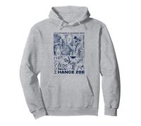 Attack on Titan Commander Hange Zoe Big Chest Manga Poster Sudadera con Capucha