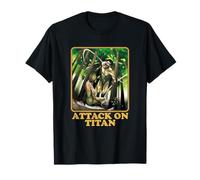 Attack on Titan Forest Titan Fight Anime Manga Camiseta