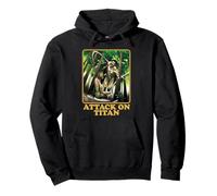Attack on Titan Forest Titan Fight Anime Manga Sudadera con Capucha