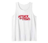 Attack on Titan Front and Back Colossal Titan Anime Manga Camiseta sin Mangas